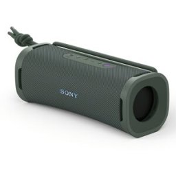 Sony Altavoz portátil ULT FIELD 1 con ULT POWER SOUND, IP67, resistente al agua, al polvo y a los golpes, 12h de batería, llamadas nítidas. Verde Bosque