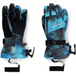 Spyder Guantes de niños Overweb . (L) Azul Cobalto