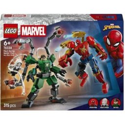 Lego Juego de construcción Batalla de Armaduras Robóticas: Spider-Man vs. Doc Ock Super Heroes Marvel - 76338.