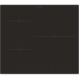 Candy Placa de inducción de 60 cm, con Booster y Zona Grande de 32 cm - CIDD633C. Negro