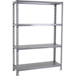 SIMONRACK Estantería metálica Simonclick Megaplus 4 Baldas 120x150x40 cm. (120 x 150 x 40 cm) Gris