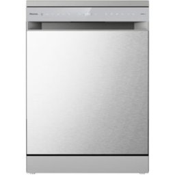 Hisense Lavavajillas 16 servicios, Bandeja para cubiertos, 60 cm - HS673A90X. Inox