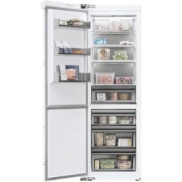 HAIER Congelador vertical integrable , Compresor INVERTER Y Total No Frost Duo Cooling - HUT7518EWF. Blanco