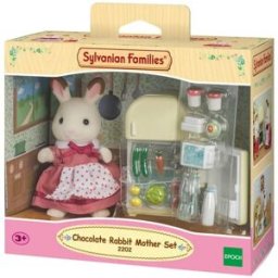 Sylvanian Families Set cocina de juguete mamá coneja chocolate .