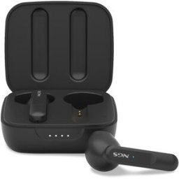 NGS Auriculares True Wireless Artica Move con Control Táctil y Tecnología ENC. Negro