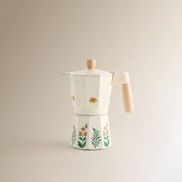 El Corte Inglés Cafetera italiana de acero Bakery. Multicolor