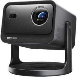 Hisense Proyector Laser Cinema Hisene C3, tiro largo, UHD 4K, de 65' a 300' Tricroma. Gris metalizado