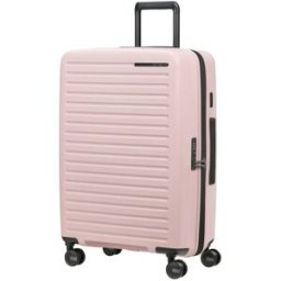 Samsonite Maleta mediana expandible Restackd rígida con capacidad hasta 45 litros. Rosa