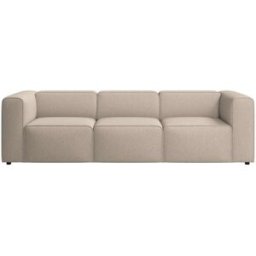 BoConcept Sofá Carmo de 3 plazas tela Lazio bouclé . Beige
