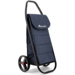 Rolser Carro de la compra Com Tweed Polar 8 Black Tube . Azul marino