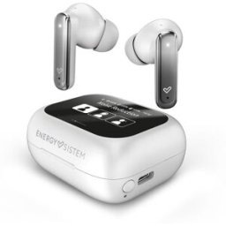 Energy Sistem Auriculares True Wireless ScreenSound con cancelación de ruido. Blanco