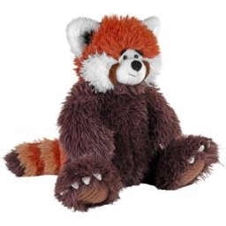 WILD REPUBLIC Peluche Rechoncho Panda Rojo .