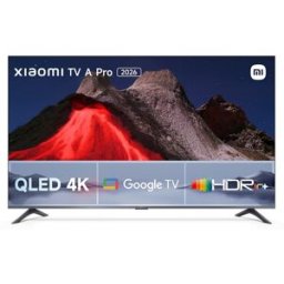 Xiaomi TV QLED 108 cm (43') A Pro 2026 UHD 4K con Google TV, HDR10+, Dolby Audio DTS-X. Gris