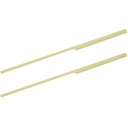 Cosmic Set de 2 tiradores con forma para mueble de baño Wish . (100 cm) Oro brillo