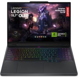 Lenovo Portátil Gaming Legion 5 15IAX10, Intel Core Ultra 7-255HX, 32GB, 1TB SSD, Nvidia GeForce RTX 5070 8GB, 15,1' OLED, W11. Negro