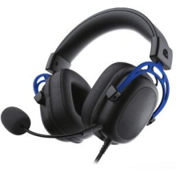 NitroPc Auriculares gaming NH1 con RGB y micrófono omnidireccional. Negro