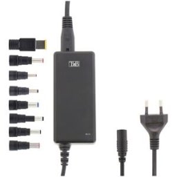 TNB Cargador universal T'nB CHNB19V45 para portátiles hasta 35,5 cm (14'). Negro
