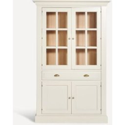 El Corte Inglés Vitrina con 2 puertas y 1 cajón Limoux . Crema