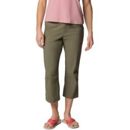 Columbia Pantalón pirata de senderismo de mujer Leslie Falls™ Capri II . (XL) Verde cadete