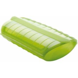 Lékué Estuche de vapor con bandeja 3-4 personas . Verde
