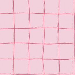 Tres Tintas Papel pintado geométrico desigual . (0,5 x 10 m) Rosa