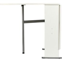 El Corte Inglés Mesa de cocina plegable Flap . Blanco