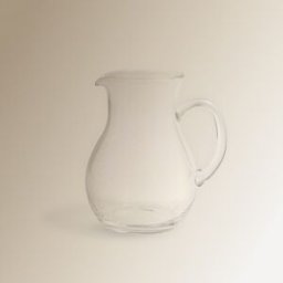 El Corte Inglés Jarra de agua de cristal tallada a mano Constanza . Transparente