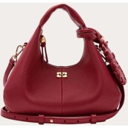 Ganni Bolso bandolera. Rojo