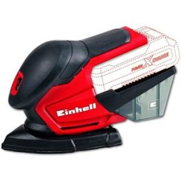 Einhell Lijadora Mouse Eléctrica a Batería 18 V TE-OS 18 Li SOLO Power X-Change (sin batería / cargador). Rojo / Negro