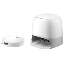 Roborock Robot aspirador Qrevo CurvX con mopa y base multifunción batería 6400mAh. Blanco