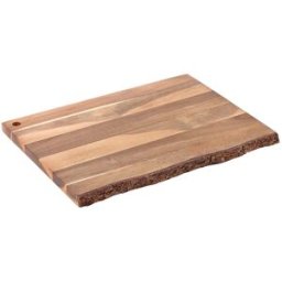 El Corte Inglés Tabla de cortar Acacia con corteza . Natural