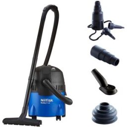 Nilfisk Aspirador Agua/Polvo Buddy II 12 l Home Edition. Azul / Negro niño