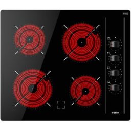 Teka Placa vitrocerámica 4 zonas High Light - TBC 64000 XFL. Negro