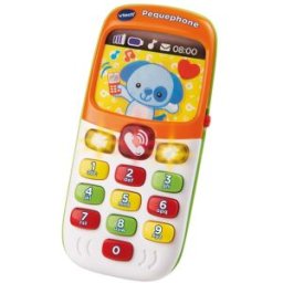 Vtech Pequephone bilingüe Teléfono de juguete educativo español-inglés Baby.