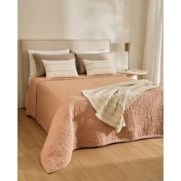 El Corte Inglés Edredón algodón Handa. (Cama 180 cm) Rosa