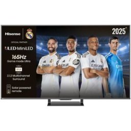 Hisense TV MiniLED 139 cm (55') 55U7Q Pro, UHD 4K, Smart TV. Aluminio / Gris carbón