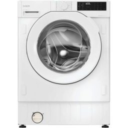 Candy Lavadora Integrable 8 kg/1.400 rpm, Pro-Wash 400, Motor Inverter - BC448M4D8J-S. Blanco
