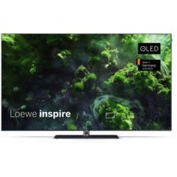 Loewe TV OLED 139 cm (55'') inspire dr 55 UHD 4K, HDR, Wi-Fi y Smart TV, sonido invisible 40W. Basalto