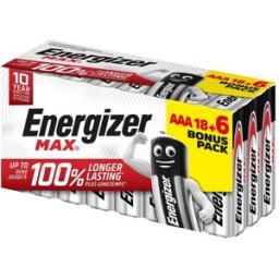 Energizer Pack 18+6 Pilas AAA LR03. (AAA / LR03 1,5V)