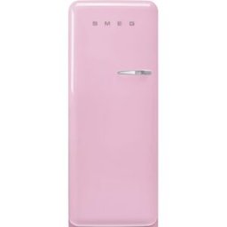SMEG Frigorífico 1 puerta , Compresor Inverter, 270 litros, Rosa, apertura a la izquierda - FAB28LPK6. Rosa