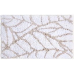 Graccioza Alfombra de baño Leaves . (50 x 80 cm) Topo
