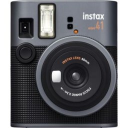 Fujifilm Cámara instantánea analógica instax mini 41. Negro