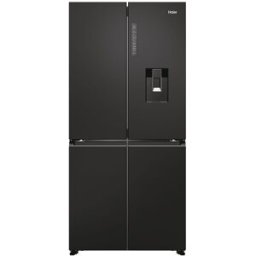 HAIER Frigorífico americano con dispensador MultiDoor Cube 83 Series 7 - HCR7818DWPT. Negro pizarra