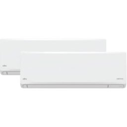 Fujitsu Aire acondicionado multisplit 2x1 con 3.611 frig/h + 1.720 frig/h U.Ext 71 - ASY4020U11MI-KN/M. Blanco