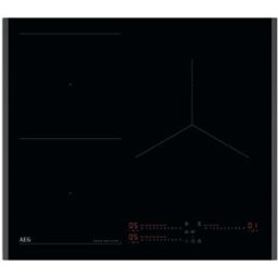 AEG Placa inducción con 3 zonas de cocción - TI63IQ30FB. Negro