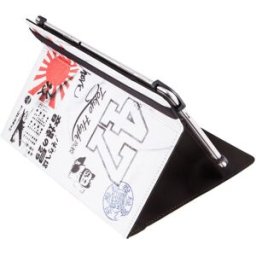 Silver HT Funda Universal Tokyo estampada para tablet de 9 a 10.4. Blanco