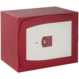 FAC Caja Fuerte Electrónica de Sobreponer Red Box 3-ES. Blanco / Rojo