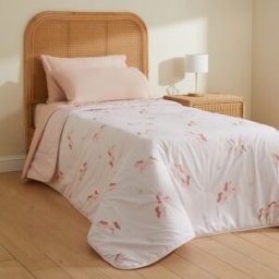 El Corte Inglés - Mini Home Edredón infantil algodón Noah Mini Home - El Corte Inglés. (Cama 105 cm) Rosa