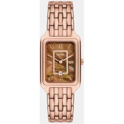 Fossil Reloj de mujer ES5323 de acero rosa. Marrón