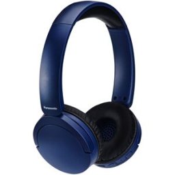 Panasonic Auriculares de diadema inalámbricos RB-HF630BE, hasta 72h de reprodución, Bluetooth 5.3, Conexción multipunto, ENC. Azul